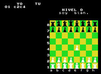 Pantallazo del juego online Mega Chess (MSX)