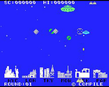 Pantallazo del juego online Megalopolis SOS (MSX)