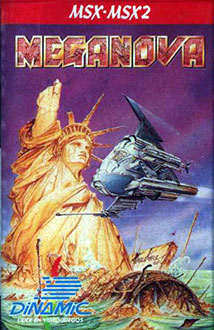 Carátula del juego Meganova (MSX)