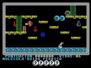 Pantallazo del juego online Merlin (MSX)