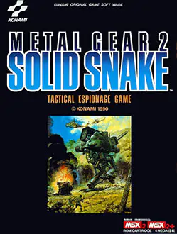 Portada de la descarga de Metal Gear 2: Solid Snake