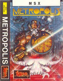 Carátula del juego Metropolis (MSX)