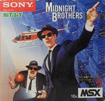 Carátula del juego Midnight Brothers (MSX)