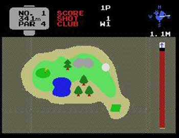 Pantallazo del juego online Mini Golf (MSX)