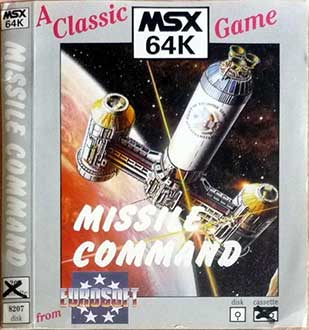 Juego online Missile Command (MSX) Juego online Missile Command (MSX)