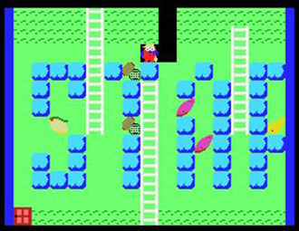 Pantallazo del juego online Mole Mole 2 (MSX)