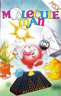 Carátula del juego Molecule Man (MSX)