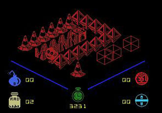 Pantallazo del juego online Molecule Man (MSX)