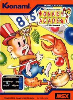 Carátula del juego Monkey Academy (MSX)