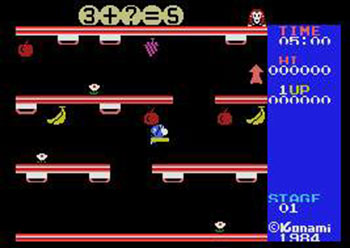 Pantallazo del juego online Monkey Academy (MSX)