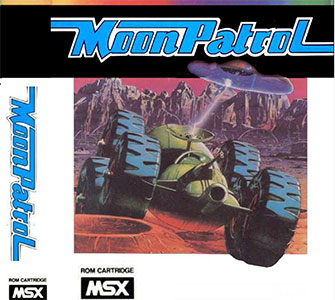 Carátula del juego Moon Patrol (MSX)