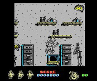 Pantallazo del juego online Mortadelo y Filemon 2 (MSX)