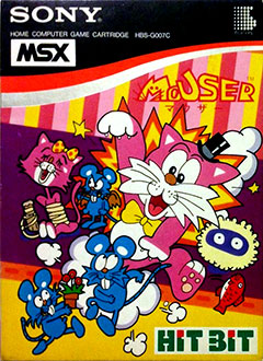 Carátula del juego Mouser (MSX)