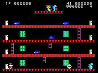 Pantallazo del juego online Mouser (MSX)