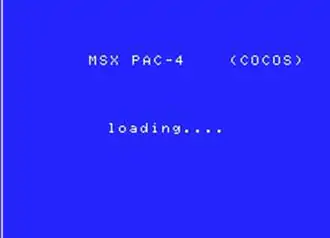 Portada de la descarga de MSX-PAC4