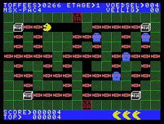 Pantallazo del juego online MSX-PAC4 (MSX)