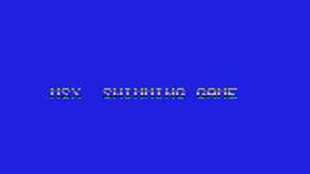 Carátula del juego MSX Swimming Game (MSX)