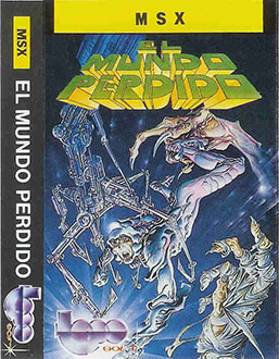 Carátula del juego El Mundo Perdido (MSX)