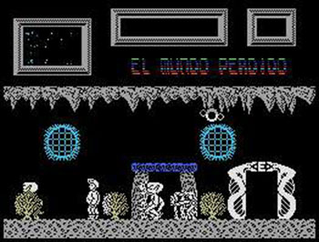 Pantallazo del juego online El Mundo Perdido (MSX)