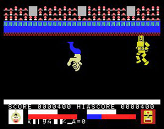 Pantallazo del juego online Muscle Man (MSX)