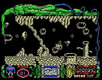 Pantallazo del juego online Mutan Zone (MSX)