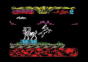 Pantallazo del juego online Mythos (MSX)