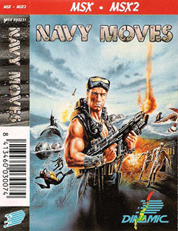 Carátula del juego Navy Moves (MSX)