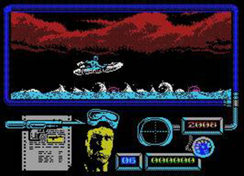 Pantallazo del juego online Navy Moves (MSX)