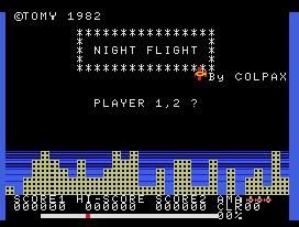 Carátula del juego Night Flight (MSX)