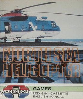 Carátula del juego North Sea Helicopter (MSX)