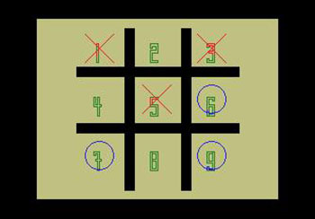 Pantallazo del juego online Noughts and Crosses (MSX)