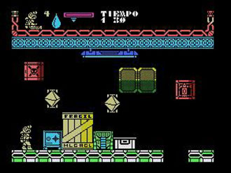 Pantallazo del juego online Nuclear Bowls (MSX)