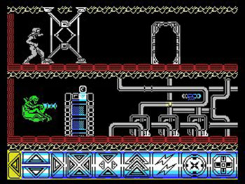 Pantallazo del juego online Obliterator (MSX)