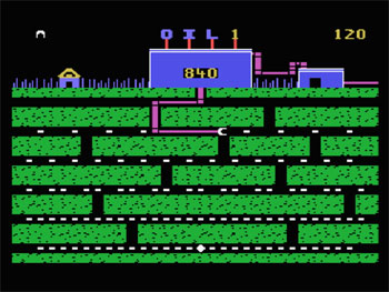 Pantallazo del juego online Oil's Well (MSX)