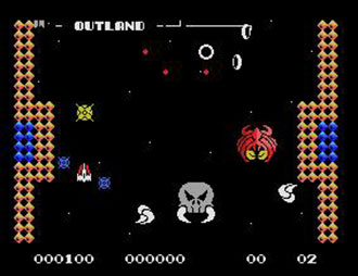 Pantallazo del juego online Outland (MSX)