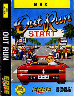 Juego online Outrun (MSX)