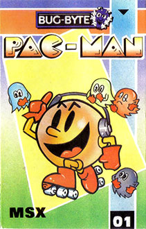 Carátula del juego Pac-Man (MSX)