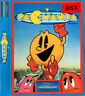 Carátula del juego Pac-mania (MSX)