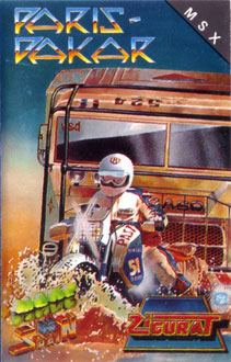 Juego online Paris Dakar (MSX) Juego online Paris Dakar (MSX)