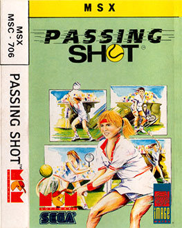 Carátula del juego Passing Shot (MSX)