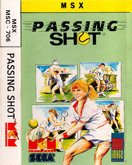 Juego online Passing Shot (MSX) Juego online Passing Shot (MSX)