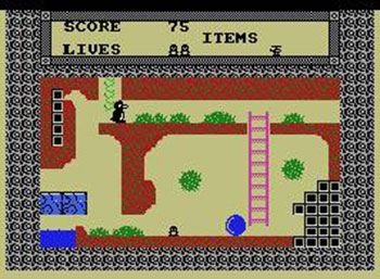 Pantallazo del juego online Penguin Crown (MSX)