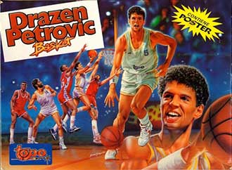 Carátula del juego Drazen Petrovic Basket (MSX)