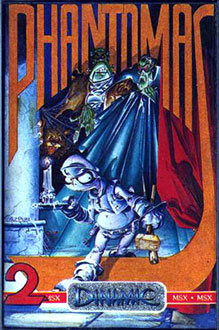 Carátula del juego Phantomas 2 (MSX)