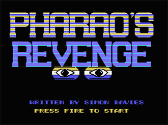 Carátula del juego Pharaoh's Revenge (MSX)