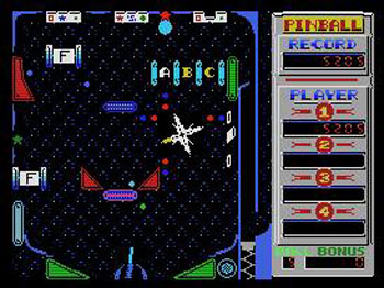 Pantallazo del juego online Pinball Blaster (MSX)