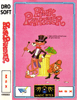 Carátula del juego Pink Panther (MSX)