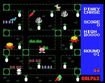Pantallazo del juego online Pinky Chase (MSX)