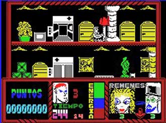 Pantallazo del juego online Piso Zero (MSX)