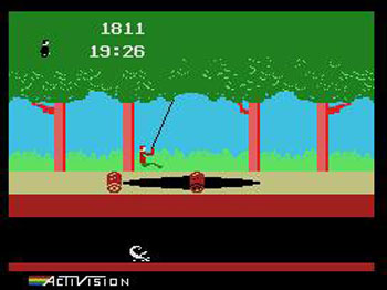 Pantallazo del juego online Pitfall (MSX)